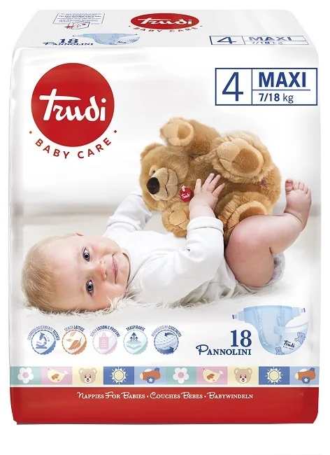 TRUDI BABY CARE Trudi Baby C Pann Bb Max 7/18 kg