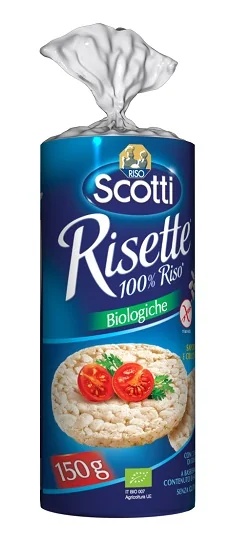 Rijstwafels Scotti Risette 100% rijst 150g