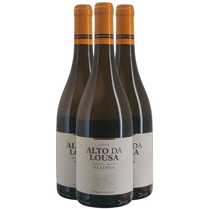 Alto Da Lousa Beira Interior Reserva 2021 - Vino Blanco de Portugal (3x75cl)