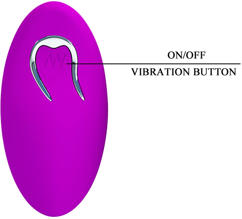 Ovo vibratório PRETTY LOVE Bradley