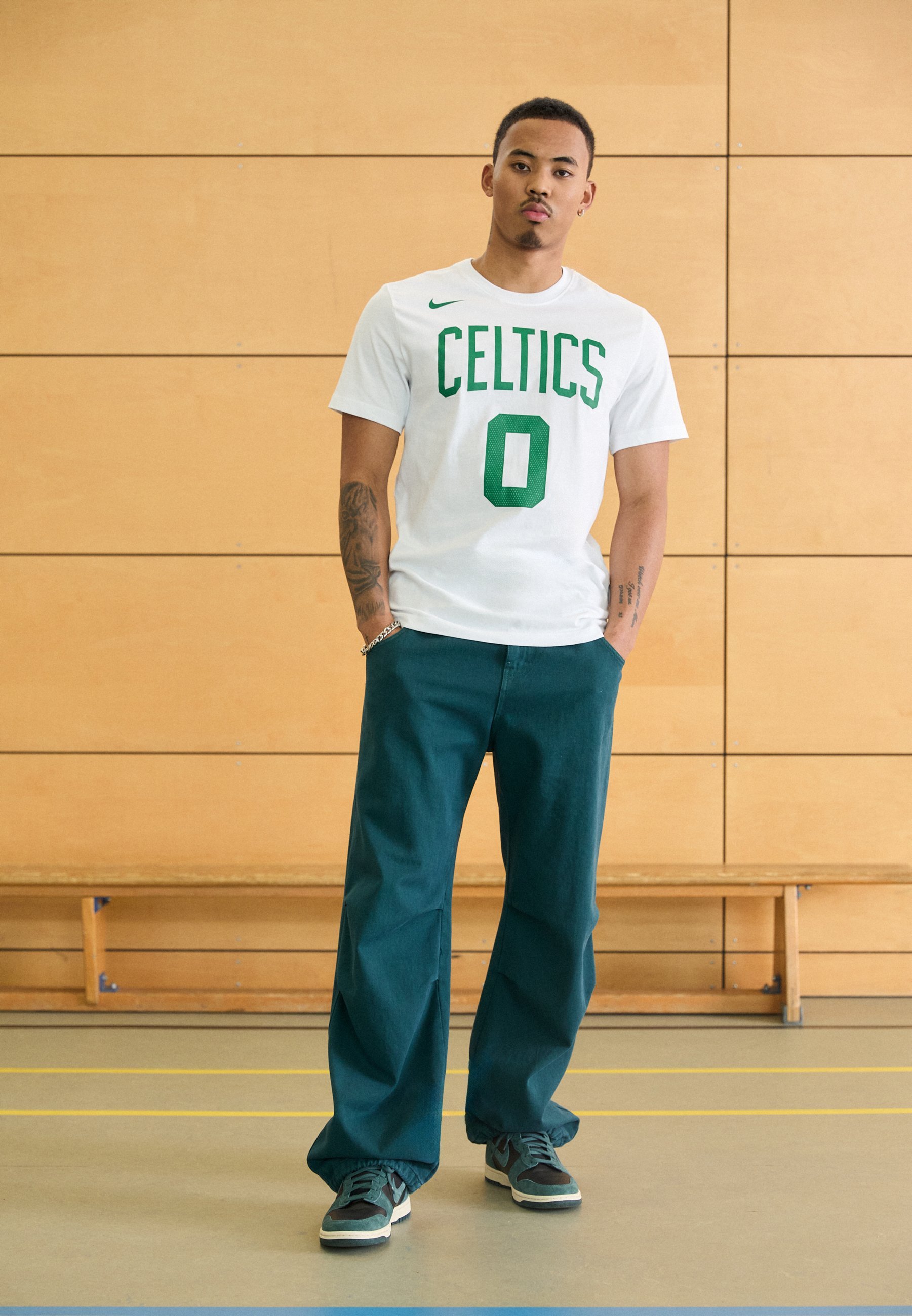 Nike Performance NBA JAYSON TATUM BOSTON CELTICS TEE - Dres NBA - bílá/tatum jayson