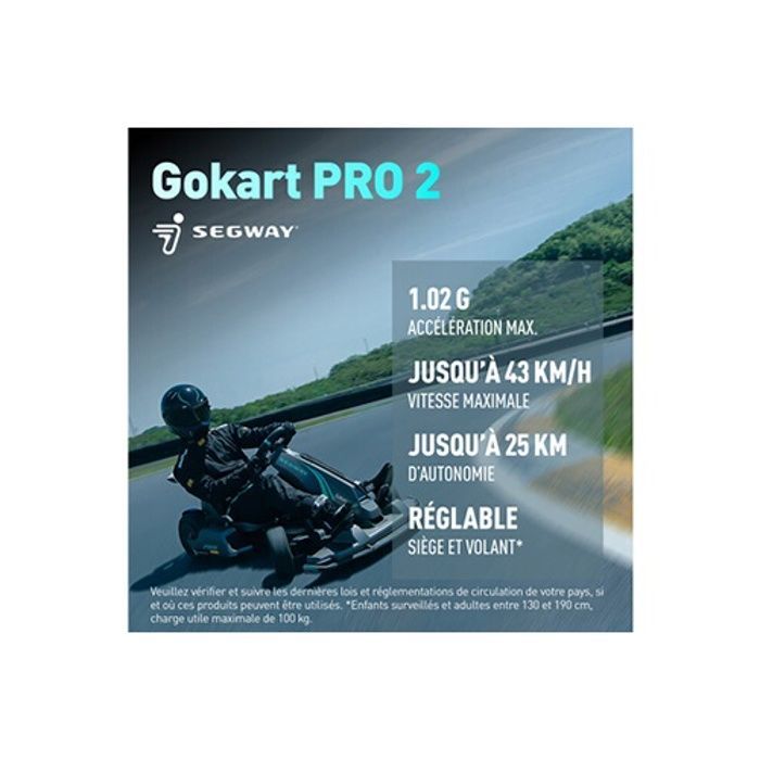 Hoverboard e Giropod - Segway - Gokart PRO 2 - Elétrico - 3 em 1