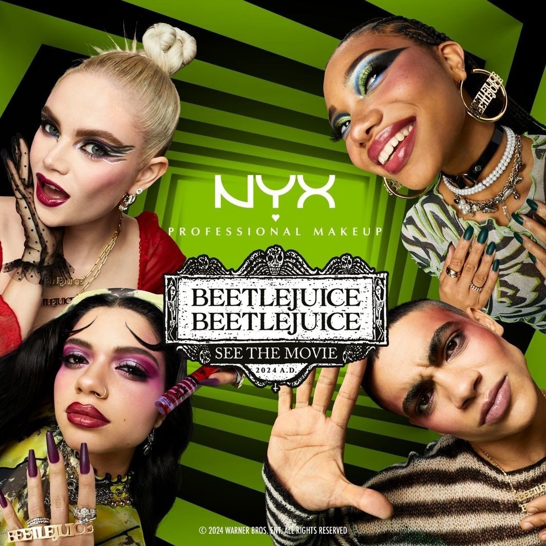 NYX Professional Makeup acu ēnas Beetlejuice - 1 gab.