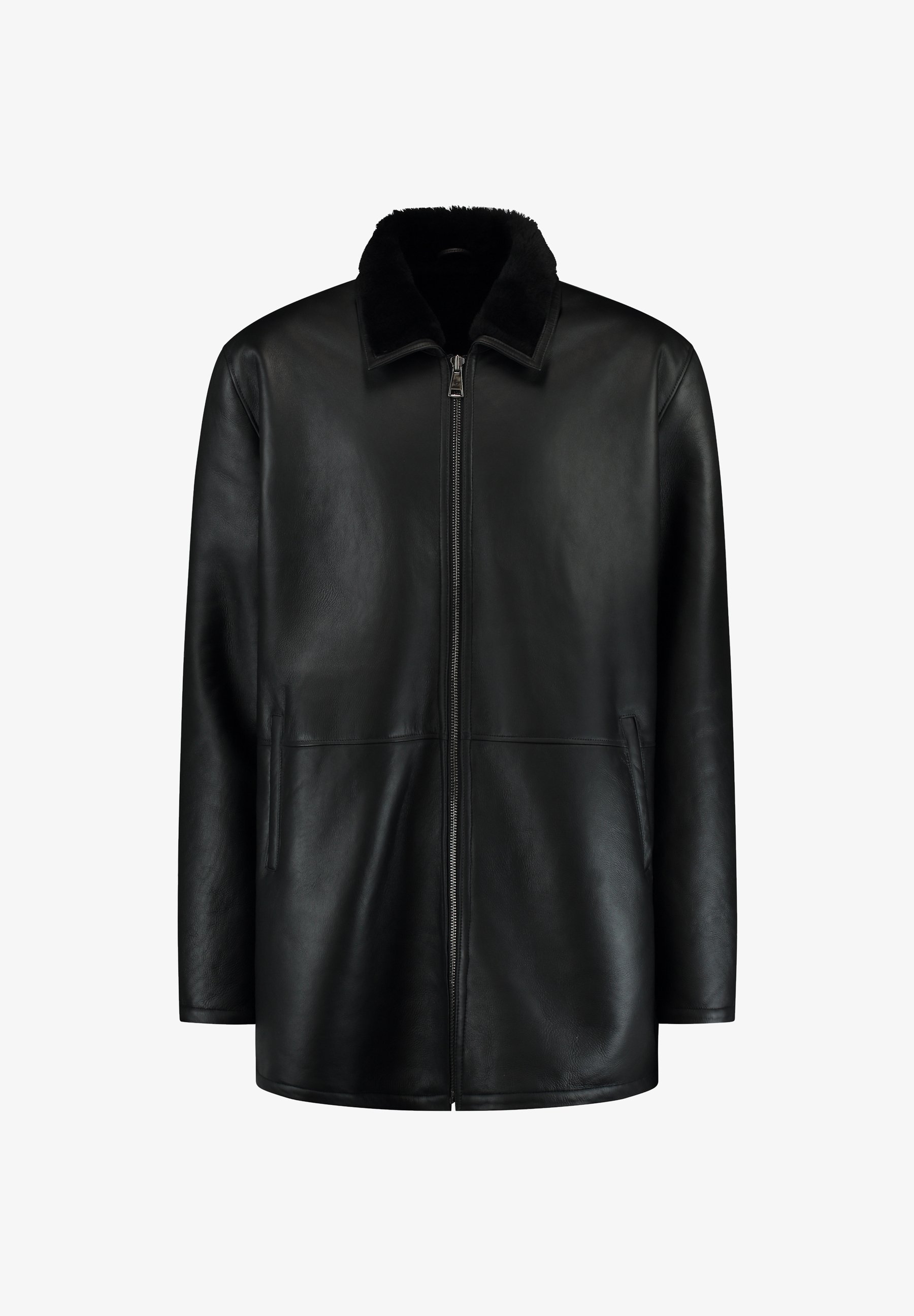 CYCAS D'OR APPOLLO SHEARLING LAMMY - Poil court - Noir