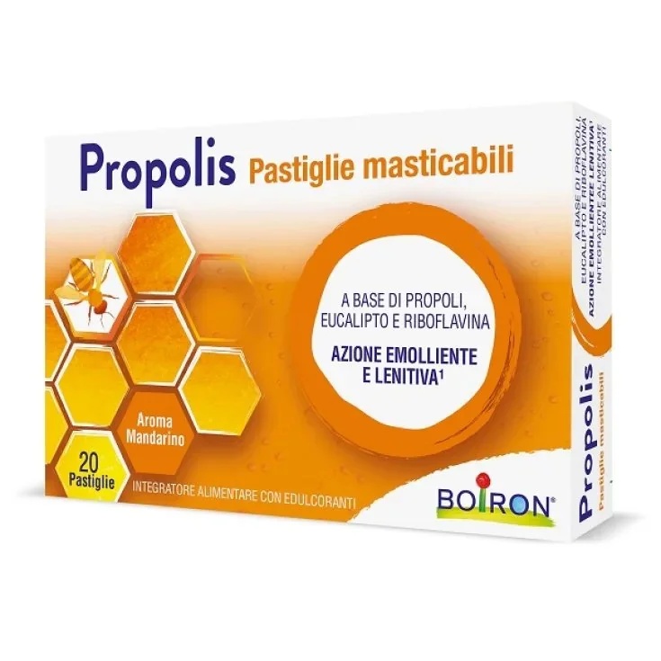 BOIRON Propolis Glutenvrije Mandarijn Zuigtabletten