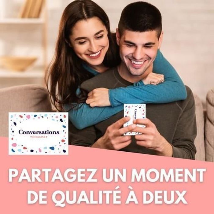 Conversations en Couple - Jeux couple - Le Jeu qui va Renforcer votre Relation Amoureuse - Jeux de société adulte