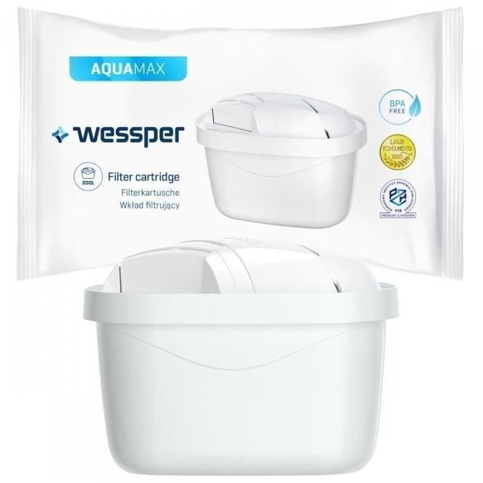 Packung mit 12 Filterkartuschen, kompatibel mit Brita Marella, Amazon Basics, Ersatz für Brita Maxtra Plus