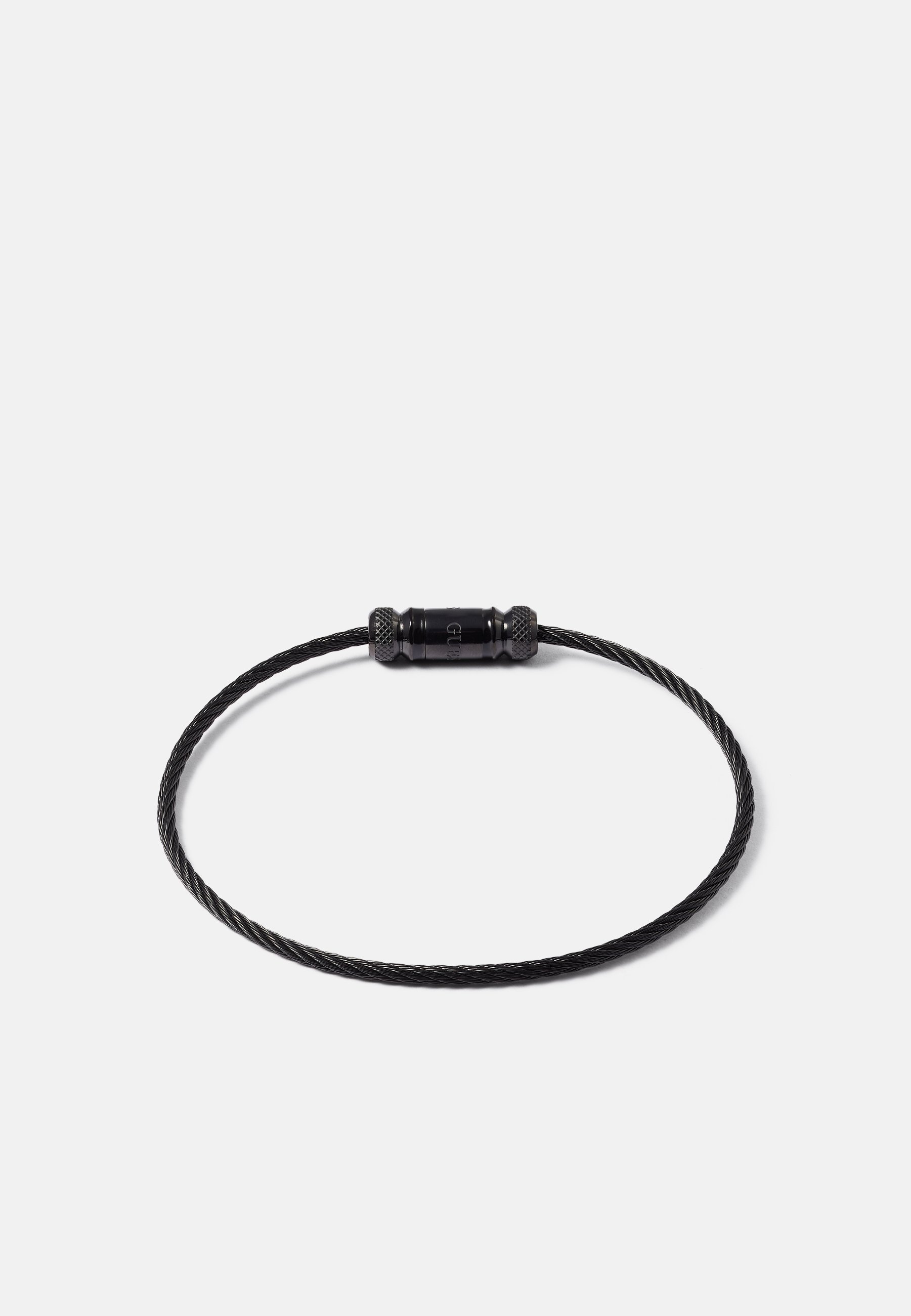 Guess EXAGON - Armband - zwart