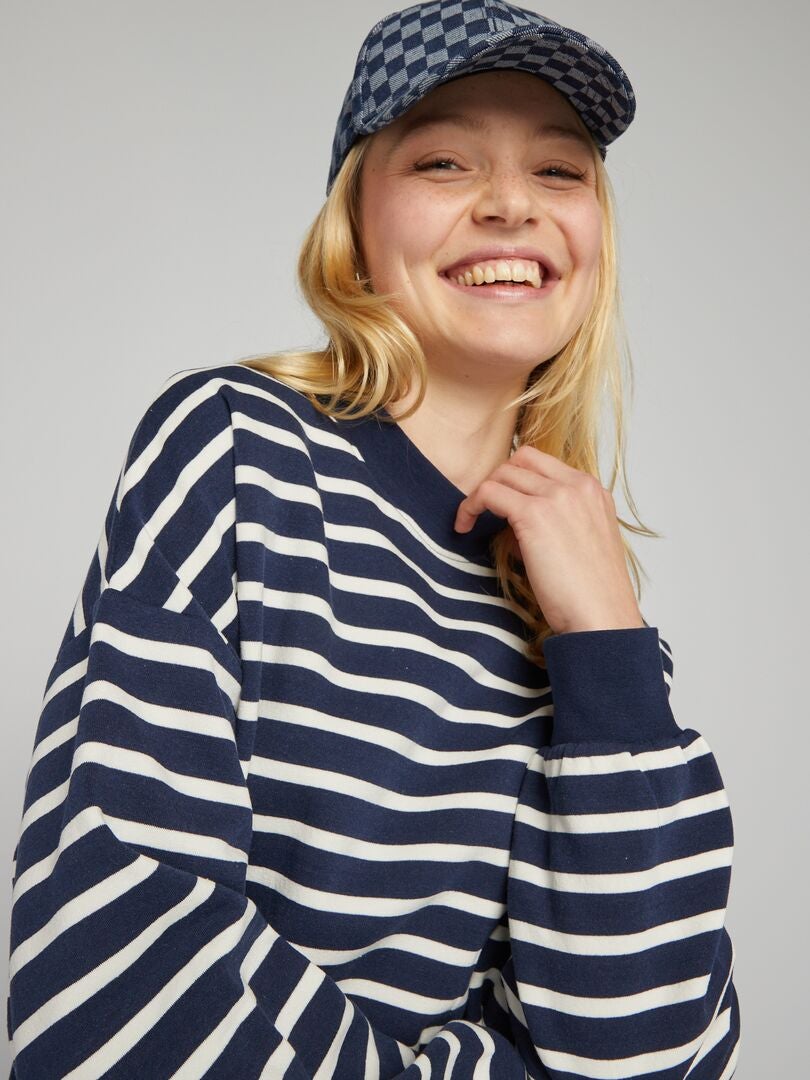 Moletom oversized - AZUL