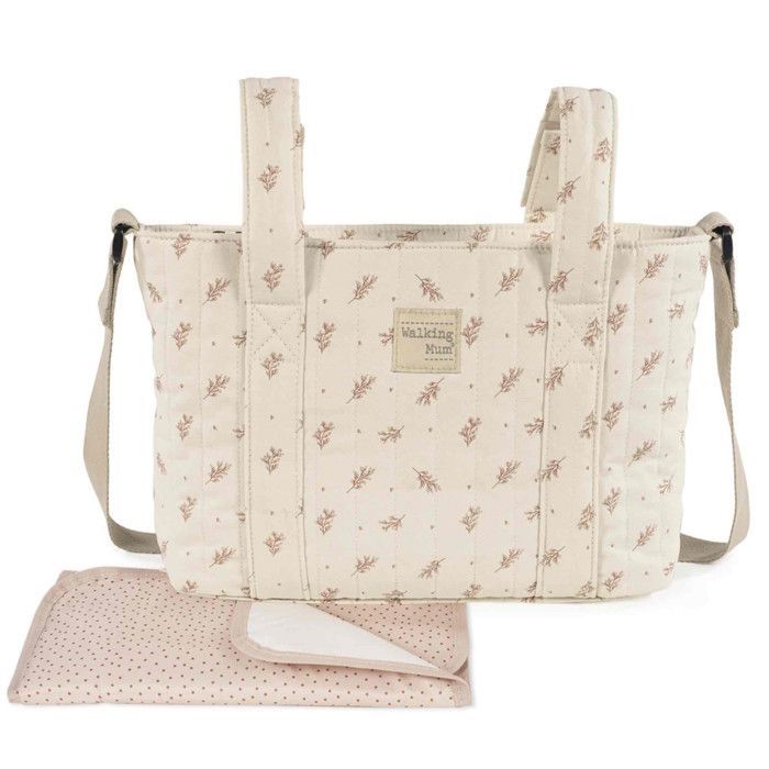 Walking Mum | Mimosa Pink Stroller Organizer Bag - 33 x 25 cm