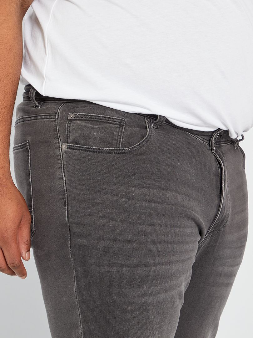 Calça jeans slim stretch - PRETA