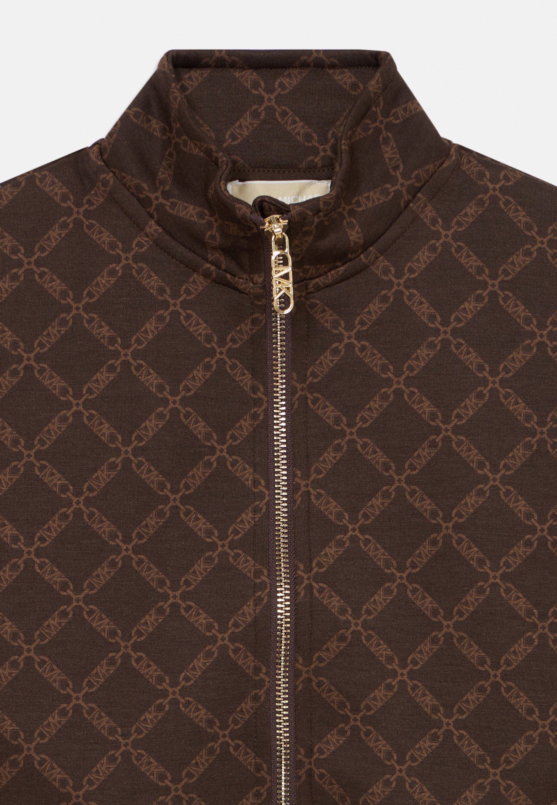 Michael Kors Kids ALL OVER - Trui met rits - bruin