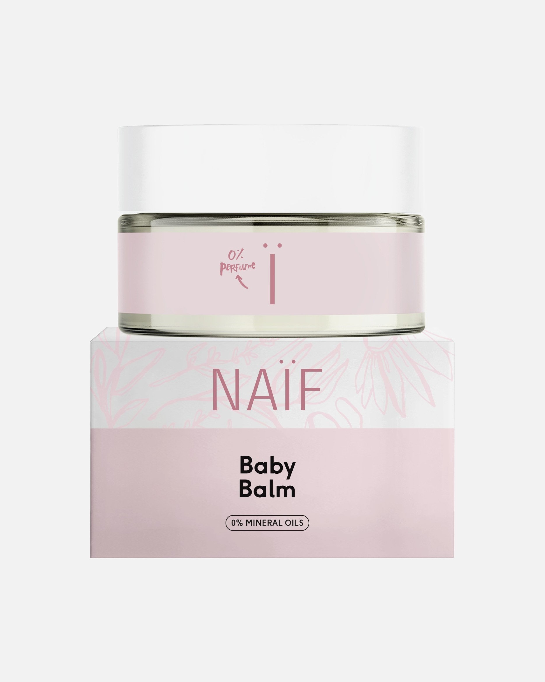 Naif krema za tijelo, balzam za bebe, bez mirisa za bebe i djecu – 75 ml