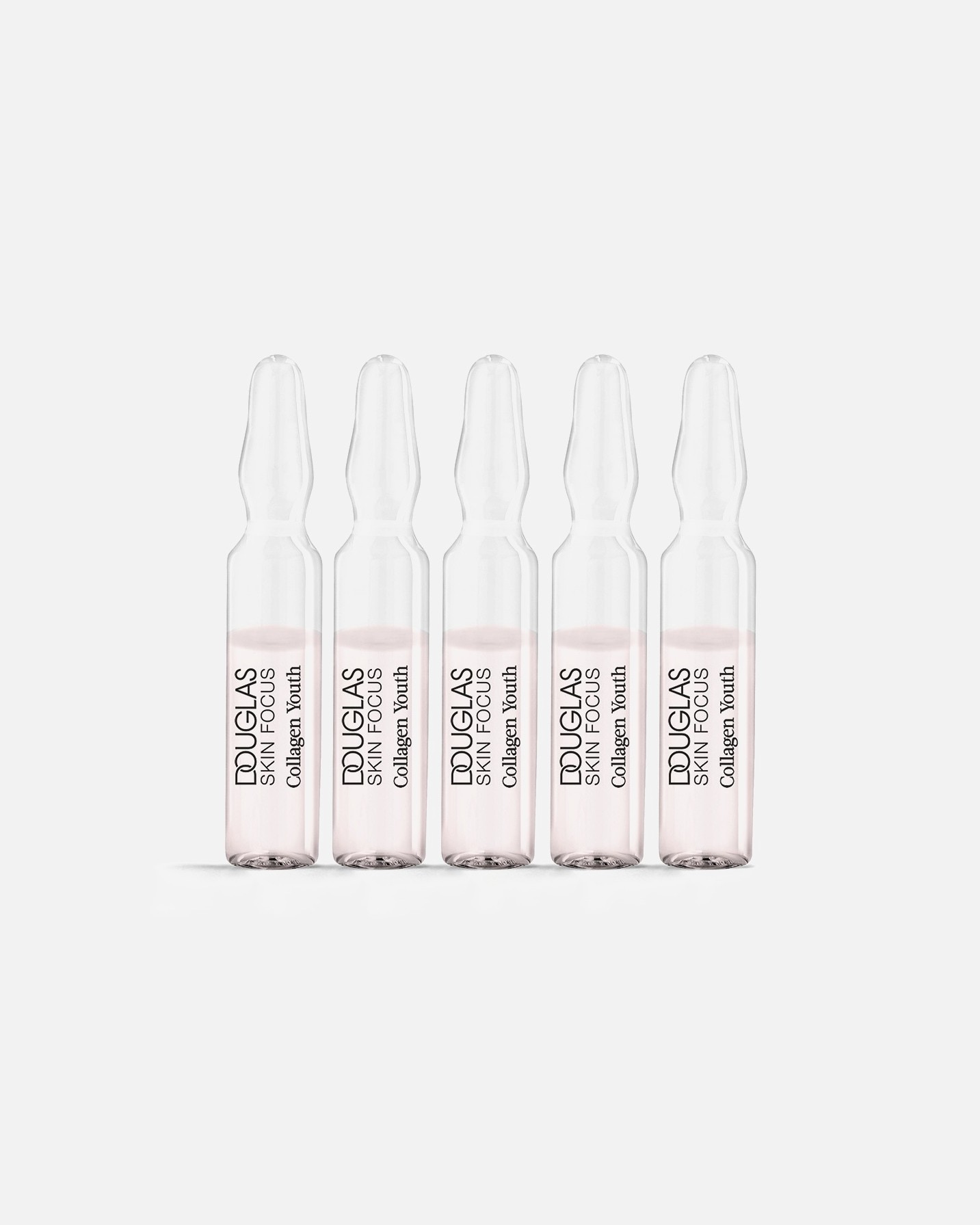 „Douglas Collection“ ampulių serumas „Skin Focus Collagen Youth Anti-Age“ ampulės 5 x 1,5 ml – 1 vnt.