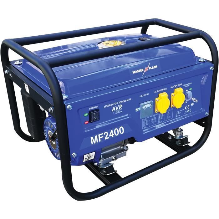 MF2400 MASTER FLASH Petrol Generator - 2500W max - 95dB(A) - 15L
