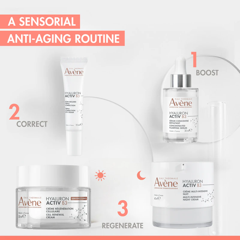 Avène Hyaluron Activ B3 Creme de Renovação Celular, creme revitalizante para as células da pele