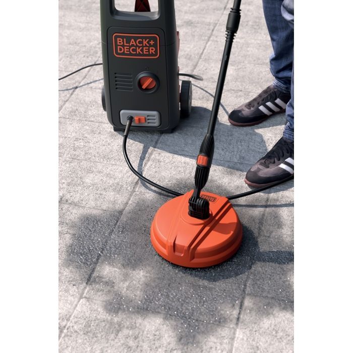Nettoyeur haute pression - Black & Decker - 120 bars - 1800W - 390 L/H - Compact et léger