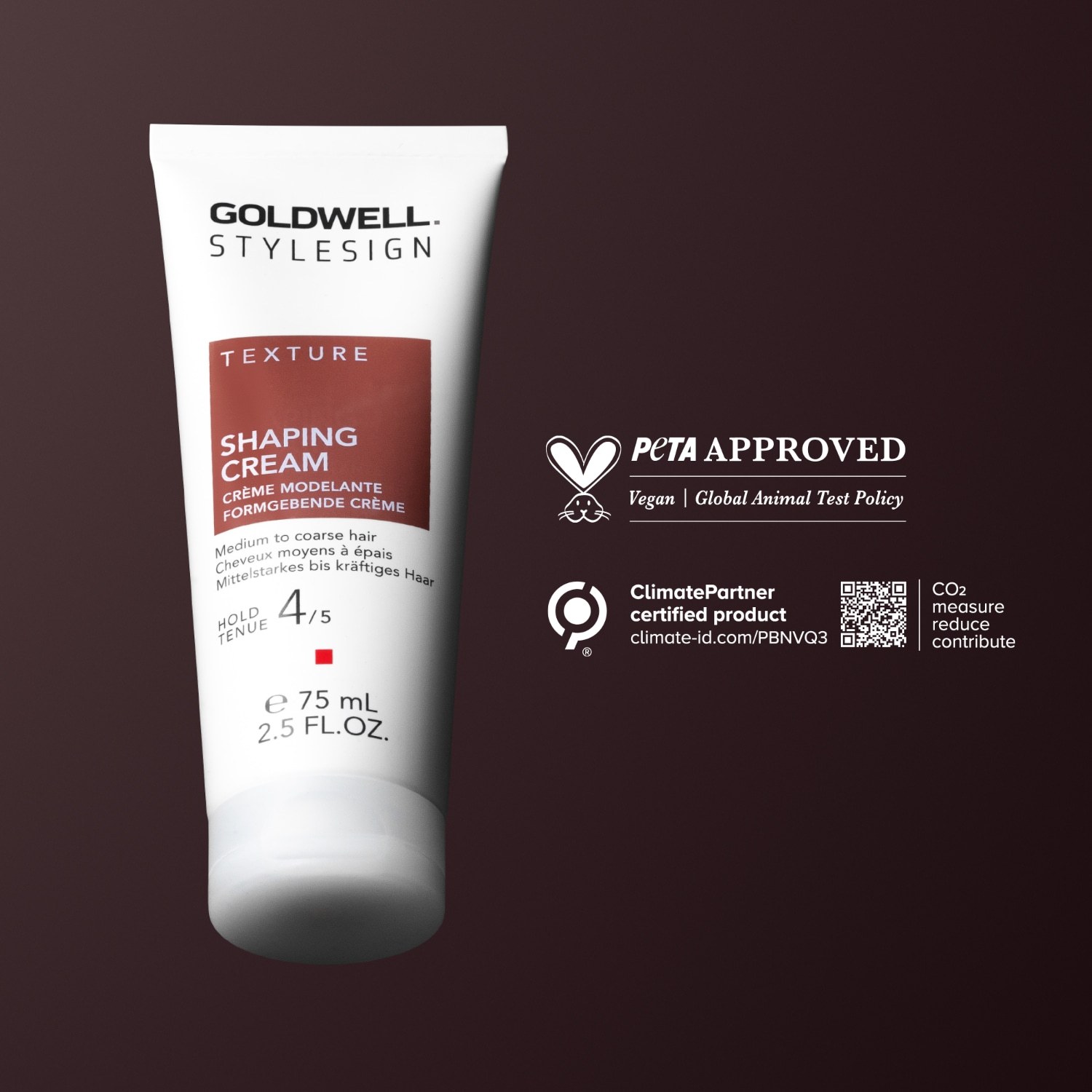 Goldwell Stylesign krema za lase - 75 ml