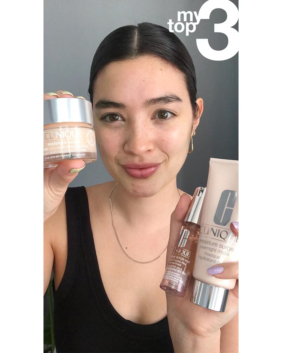 CLINIQUE MOISTURE SURGE™ NOĆNA MASKA ZA LICE - HIDRATANTNA I UMIRUJUĆA