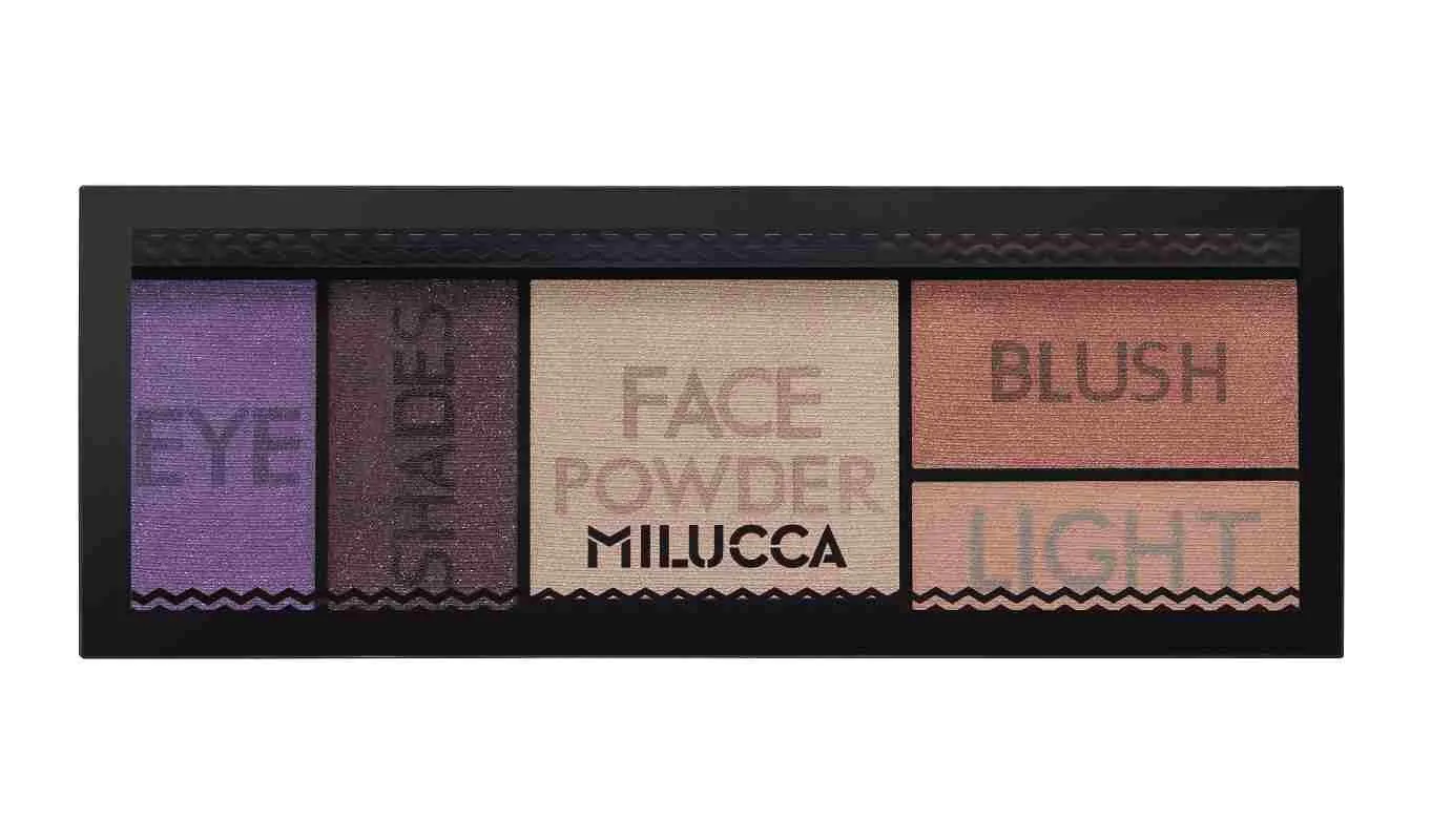 Milucca I Chose Color Paleta do makijażu twarzy i oczu, 01