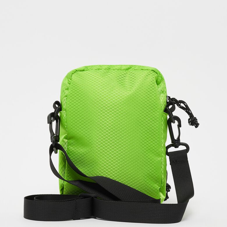 Borsa piccola con etichetta tessuta e logo base