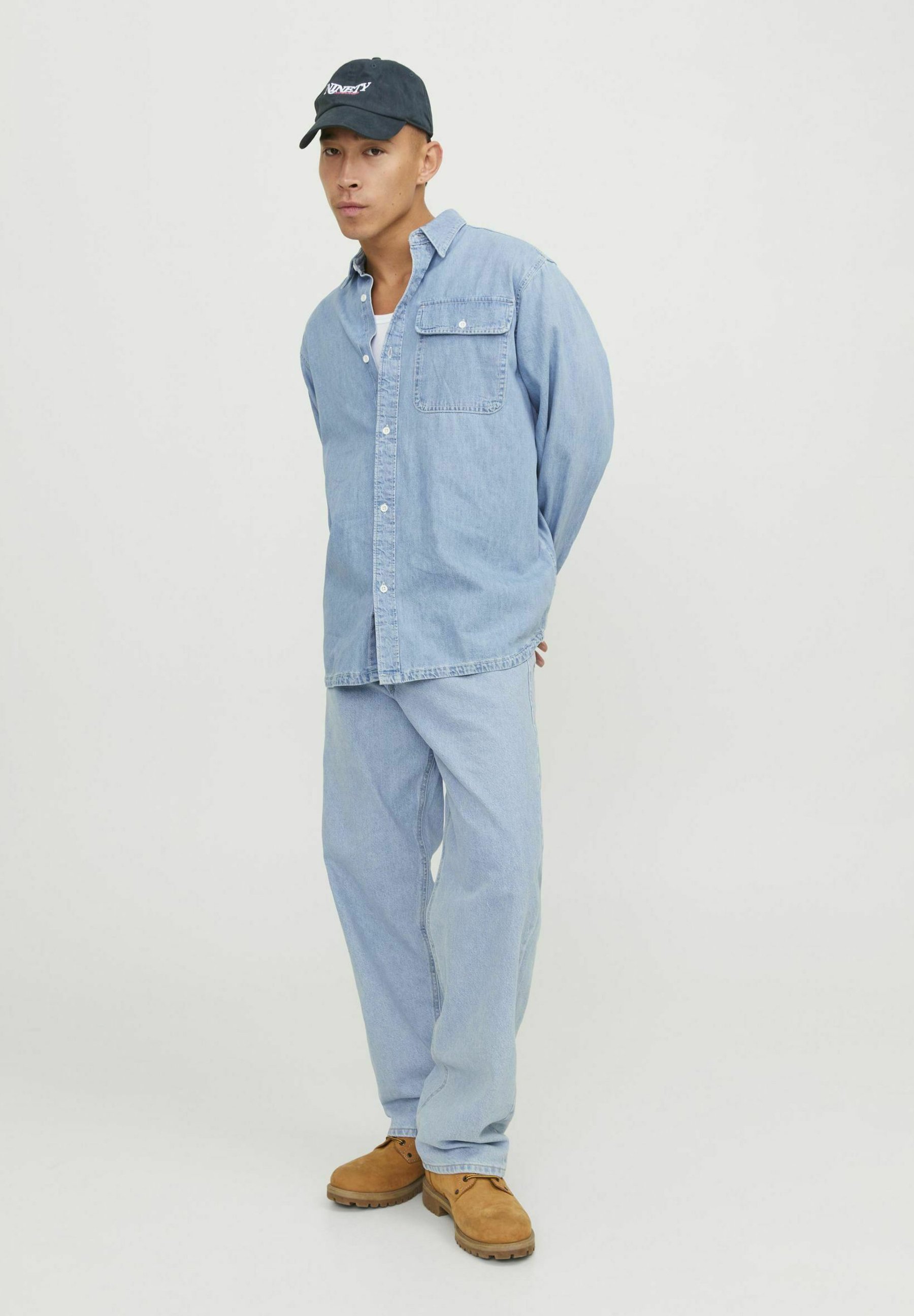 Jack & Jones Baggy -farkut - denim-sininen
