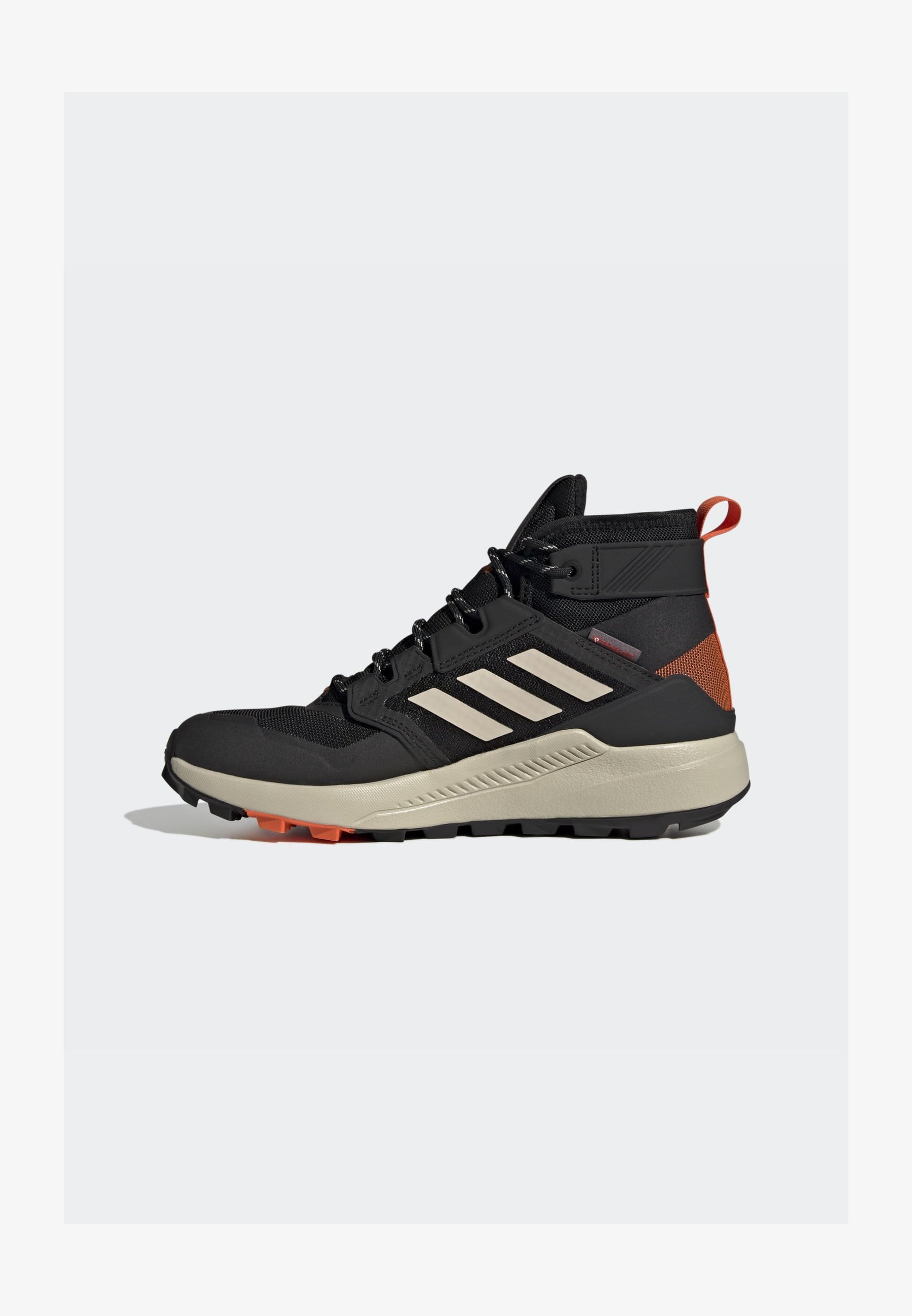 Adidas Terrex TERREX TRAILMAKER MID COLD.RDY - Botas de caminhada - preto/bege/laranja semi-impacto