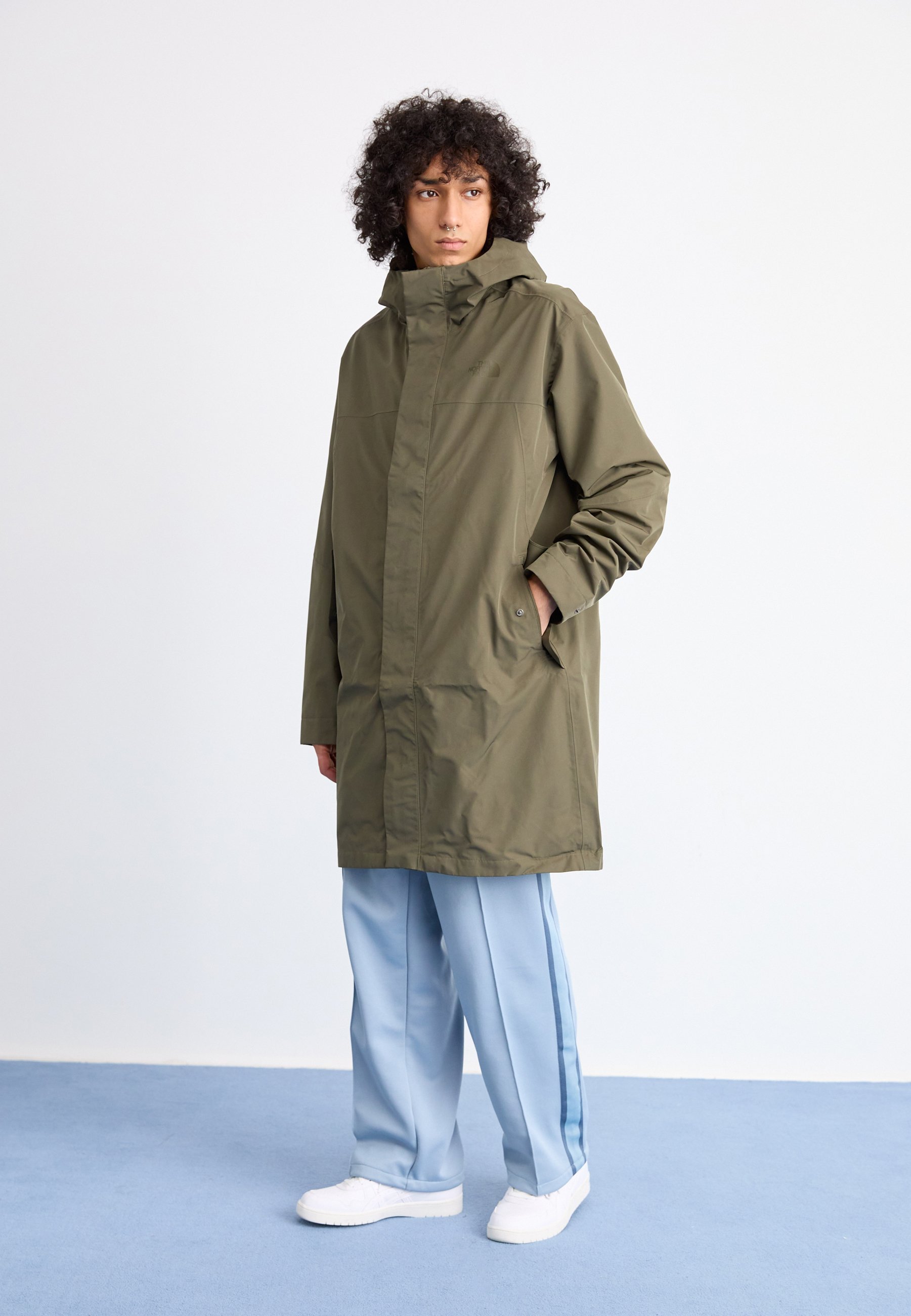 The North Face NUKABIRA RAIN SHELL - Waterdichte jas - nieuwe taupegroene kleur