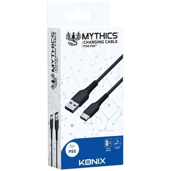 Cavo di ricarica - 3 m - KONIX - PS5