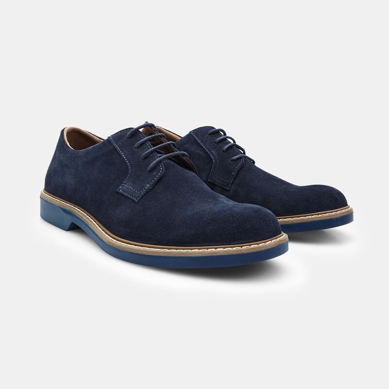Buty zamszowe Bata 24H dla mężczyzn, sznurowane