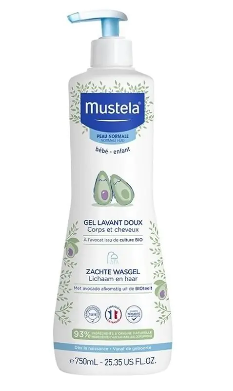 Mustela Bebe Delikatny żel do mycia