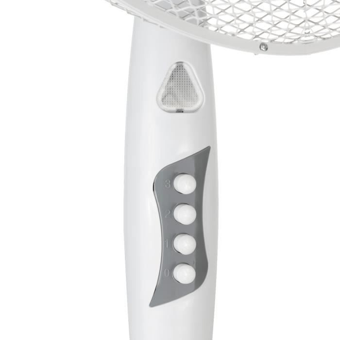 Ventilador de pedestal GreenBlue GB560 - 40W - 3 velocidades - Oscilación