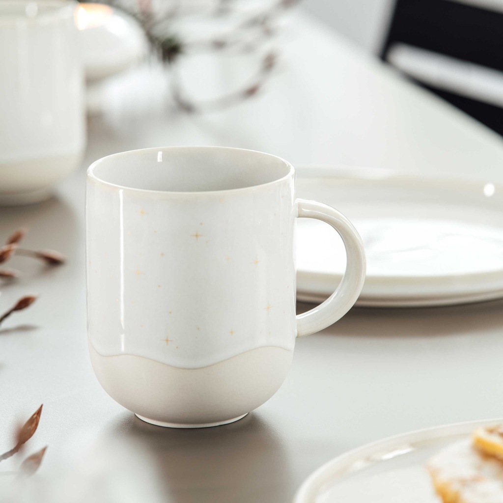 Villeroy & Boch puodelis su rankena, „Winter Glow“ – 1 vnt.
