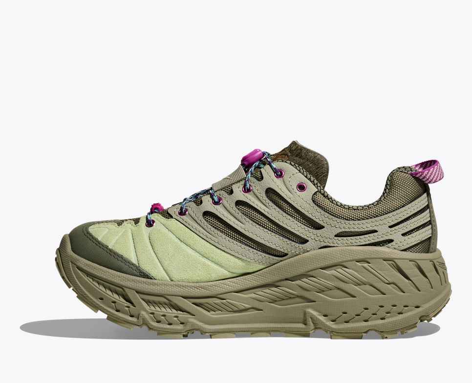 HOKA Elite Terrain System Stinson EVO OG Sea Moss / Luna Moth