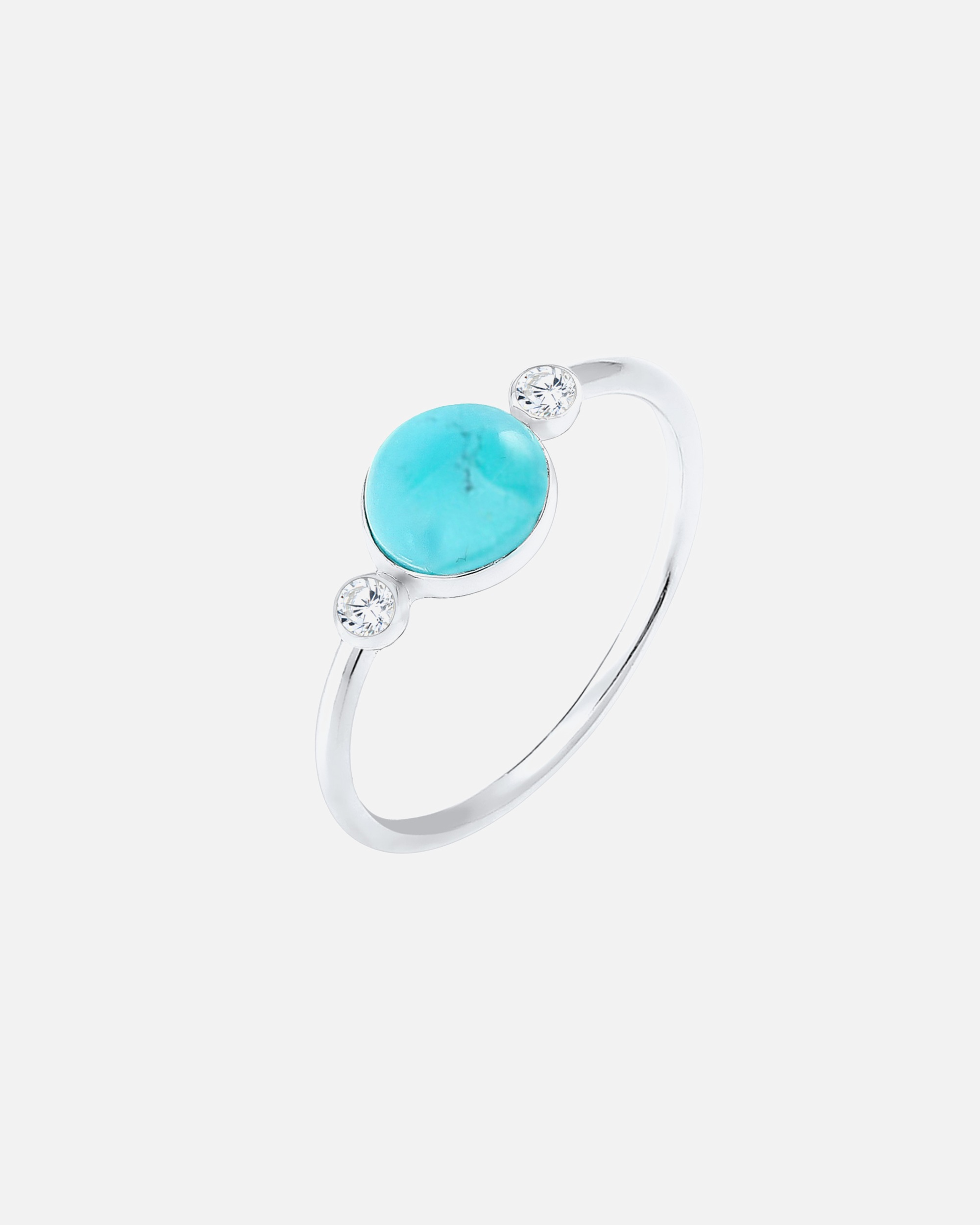 Elli Femme Tendance Précieuse avec des Cristaux de Zircone en Argent Sterling 925