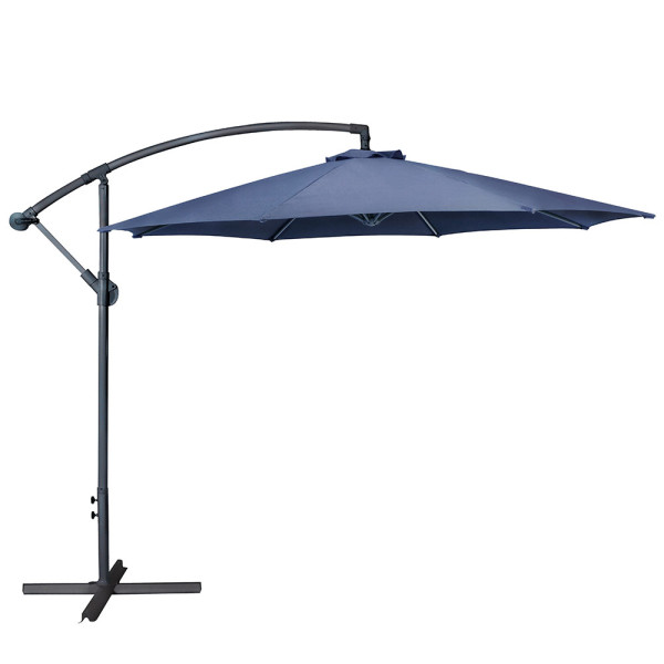 Parasol ogrodowy boczny 3 m granatowy PATIO | Dajar