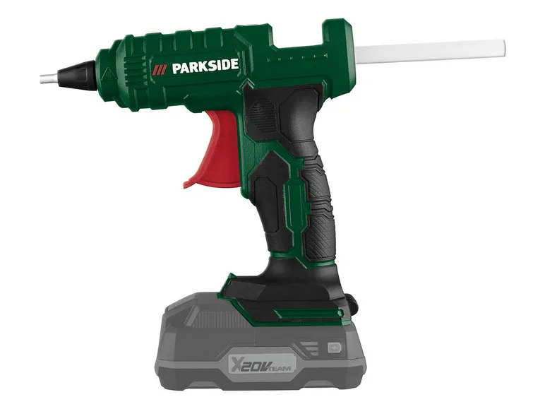 PARKSIDE®-asema 20 V:n akkuvirralla PLSA 20 Li B2 tai pistooli PHPA 20-Li A1:llä