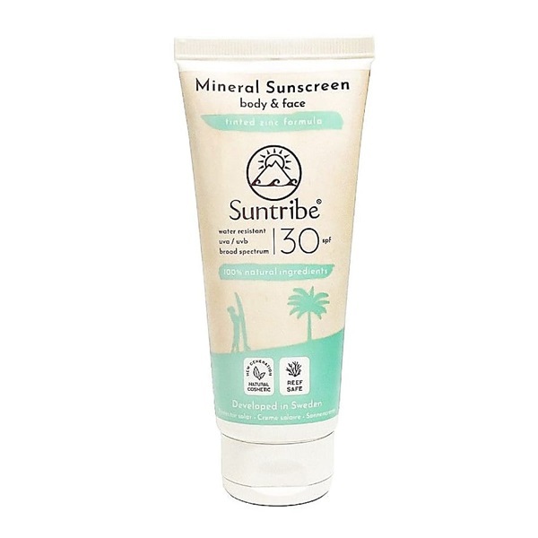 Suntribe minerální opalovací krém na tělo a obličej SPF 50 100ml