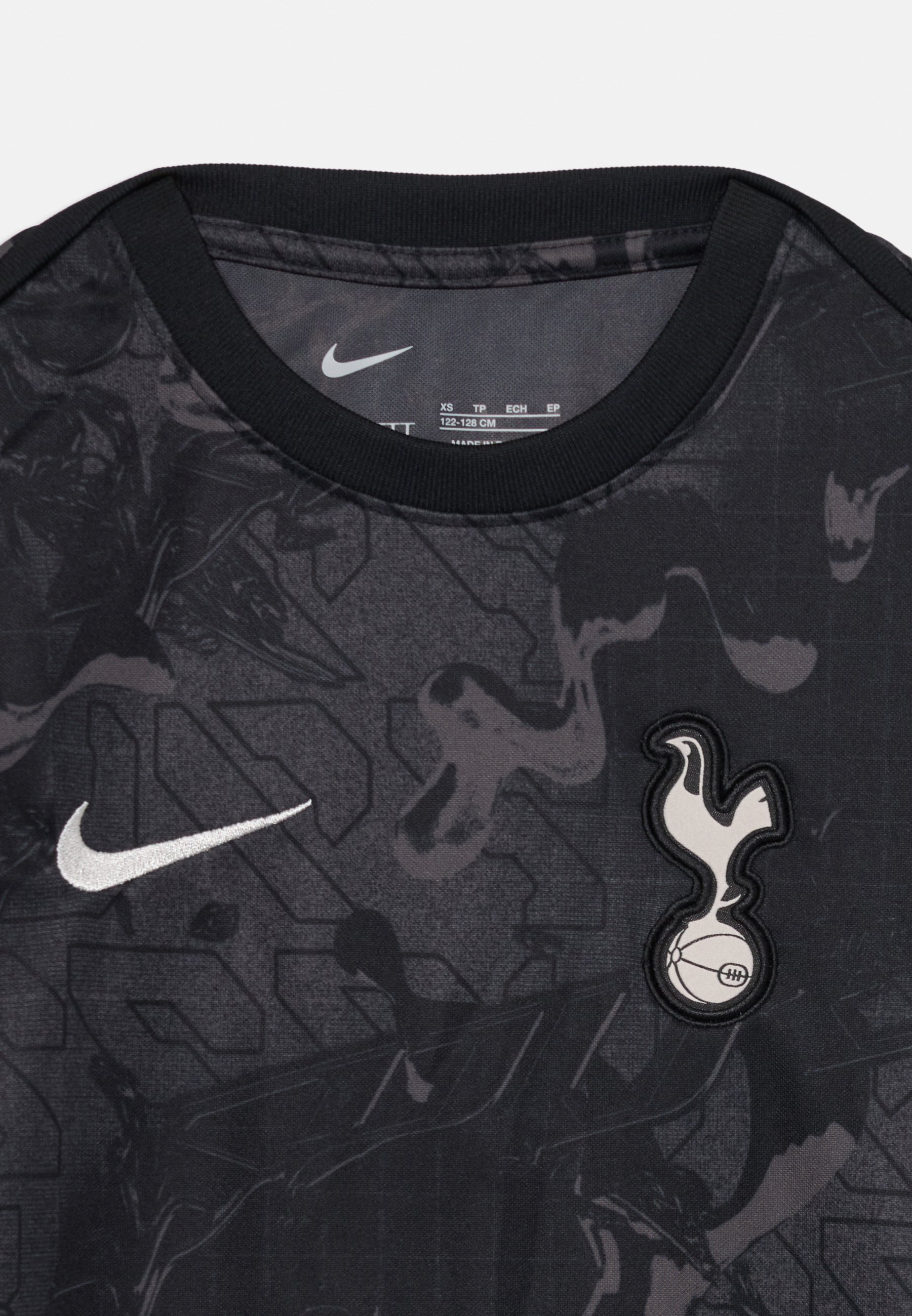 Nike Performance TOTTENHAM HOTSPUR - Sport T-shirt - zwart/middelgrijs