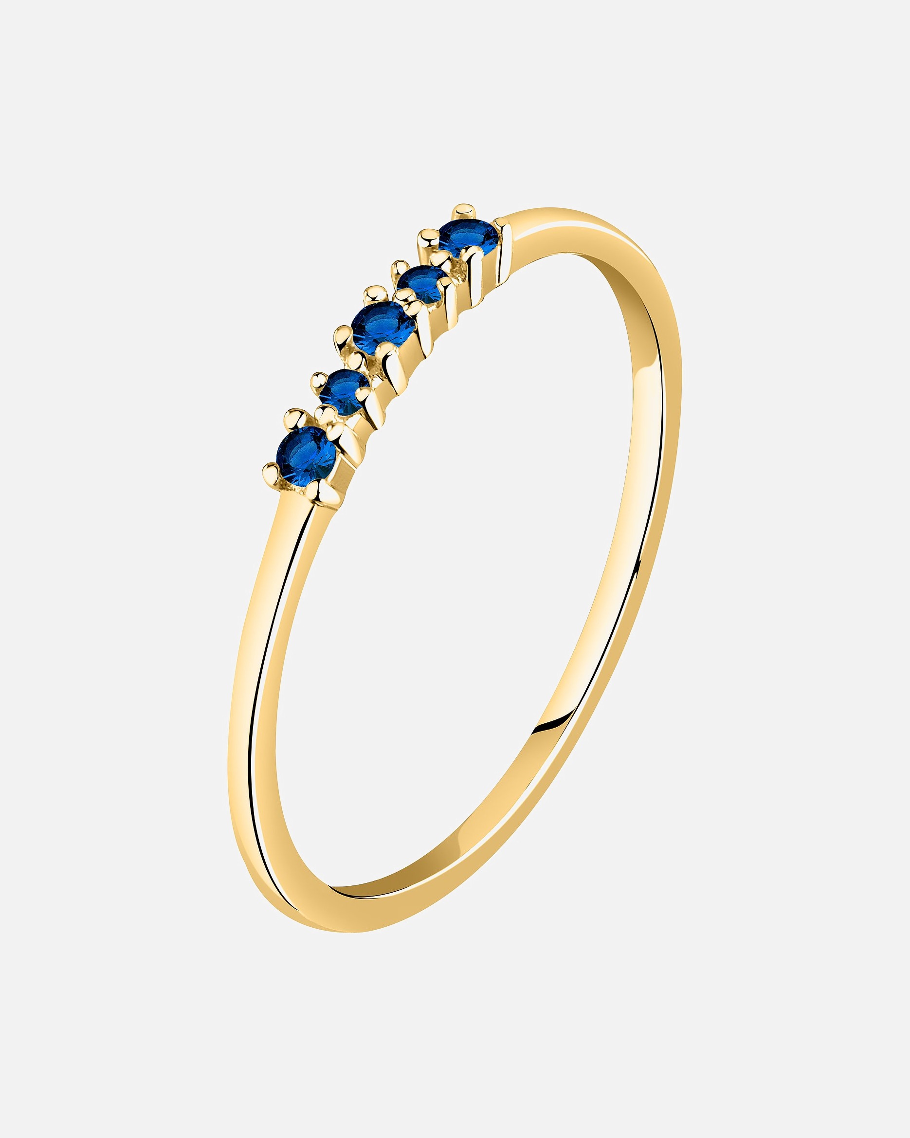 Live Diamond Bagues bleu, or jaune