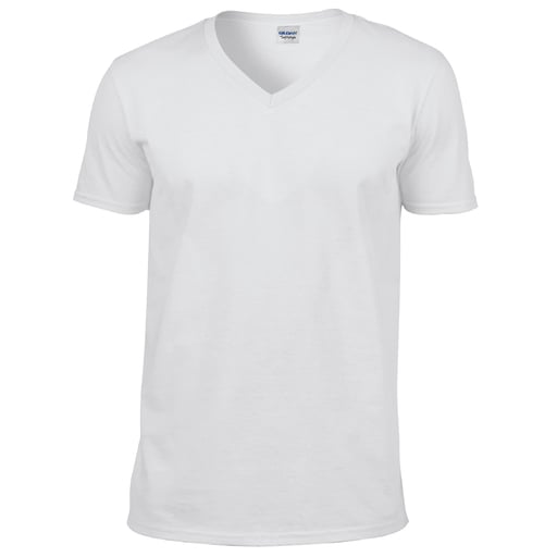  Gildan Soft Style Basic T-shirt met korte mouwen