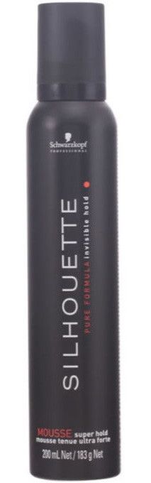 Silhouette Super Hold Mousse Pena za lase z izjemno močno fiksacijo Pene za lase