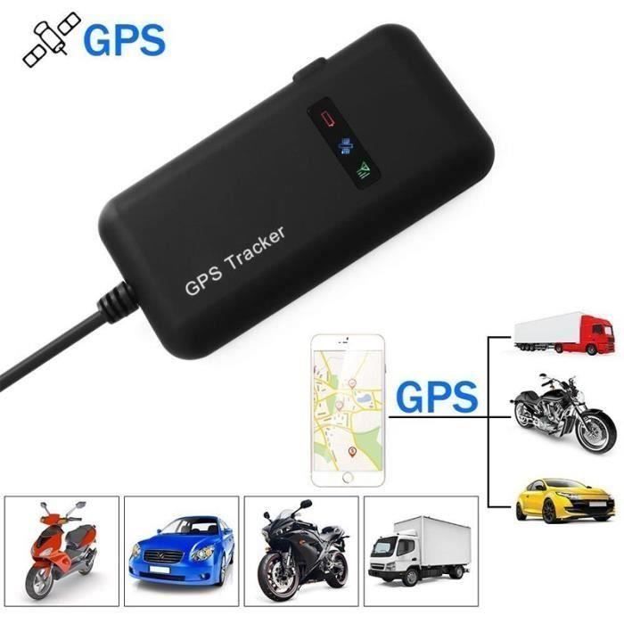 Traceur Véhicule en Temps Réel Localisateur GPS-GSM-GPRS-SMS Traceur Antivol Voiture Moto Vélo AH207 Aa00111