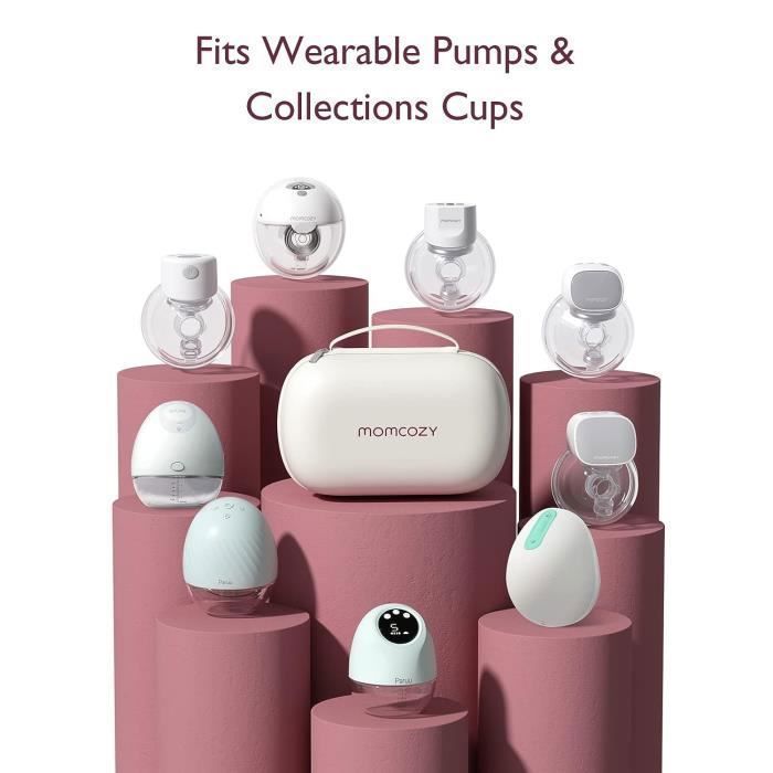 Momcozy Breast Pump Bag for Breast Pump, Waterproof Storage Bag for Breast Pump