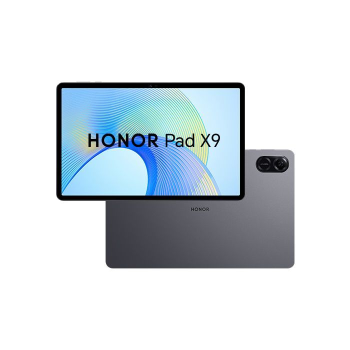 Tableta táctil HONOR Pad X9 WiFi Gris 4GB 128GB 11.5” LCD 120Hz Snapdragon® 685 7250 mAh 6 altavoces con sonido envolvente