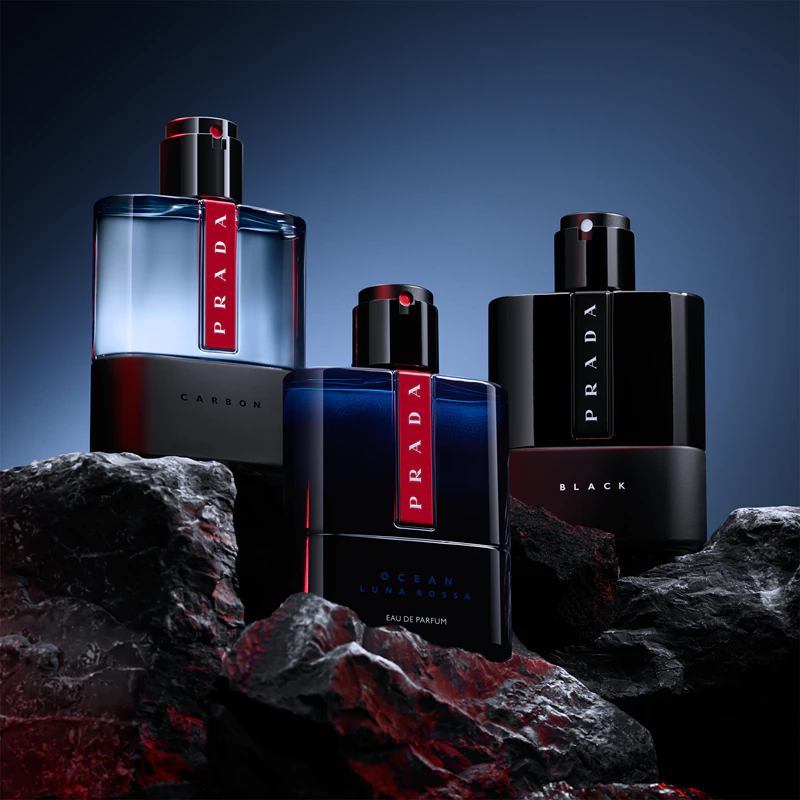Prada Luna Rossa Black Eau de Parfum hervulbare fles voor heren