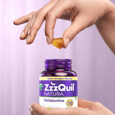 Vicks Gummies Melatonin Sleep Zzzquil Natura Mango 30 gummier 30 gummier