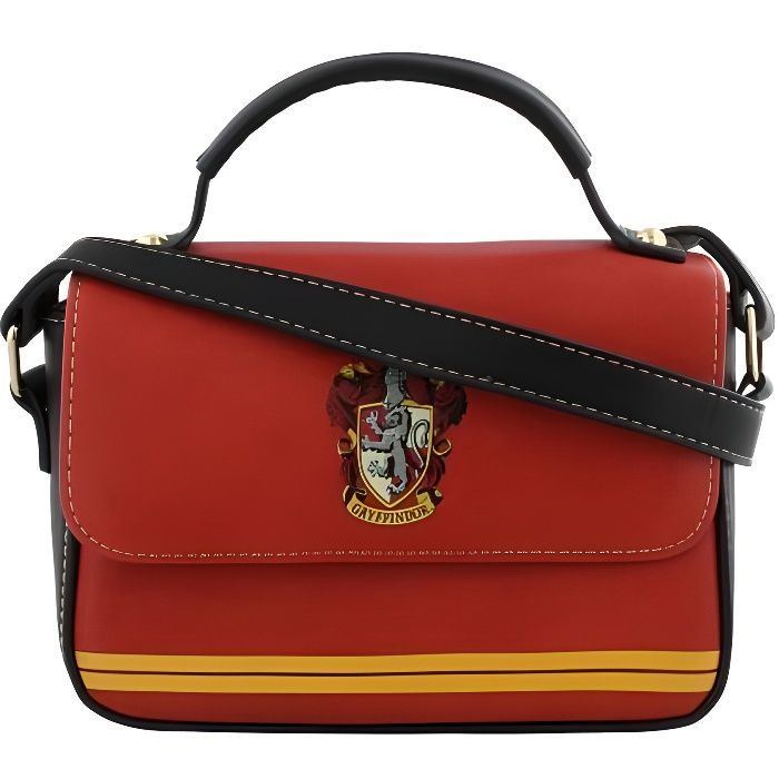 Gryffindor schoudertas/rugzak - Harry Potter - 19 x 17 x 7 cm - Paars - Volwassenen - Unisex