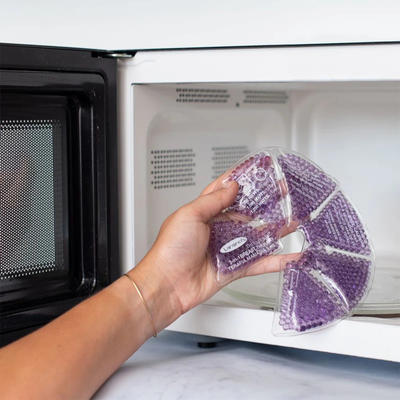 Lansinoh warmte- en koudetherapiepakketten voor de borst met gelkussentjes