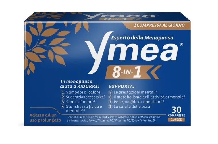 YMEA Ymea 8 en 1 30 comprimidos Complemento alimenticio para la menopausia
